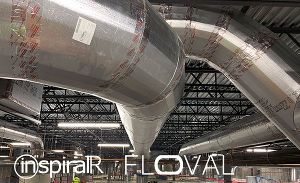 InspiralR and Floval Lightweight Ductwork