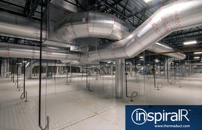 Round Kingspan KoolDuct Phenolic Ductwork