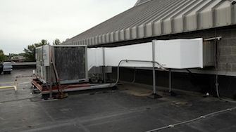 outdoor HVAC double wall preinsulated