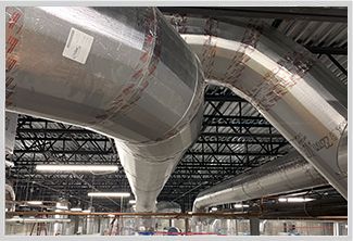 pre-insulated round and flat oval ductwork Pre-Insulated Spiral and Flat Oval Duct System