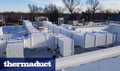 Rooftop Exterior Duct System 