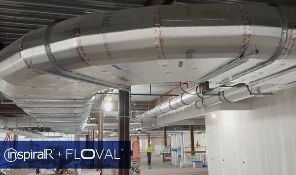 InspiralR and Floval Lightweight Ductwork