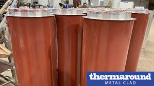 Thermaround architectural duct system for spiral applications