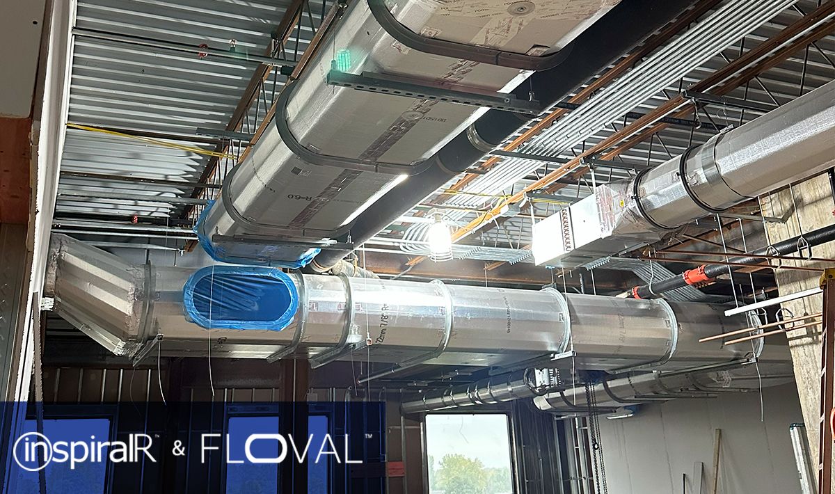 Flat Oval KoolDuct Installation Thermaduct Floval
