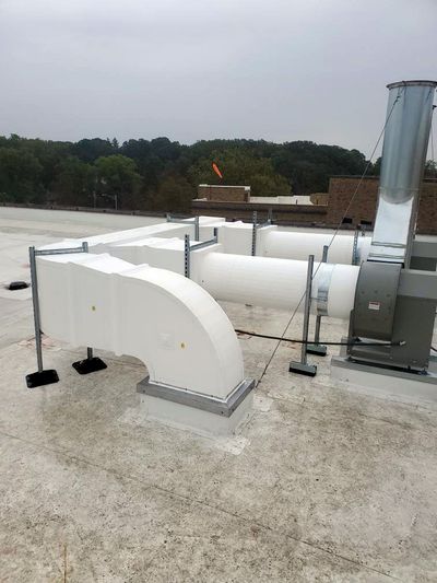 preinsulated outdoor ductwork