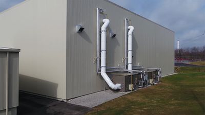 high efficiency ductwork system Outdoor Ductwork Thermaduct Thermaround