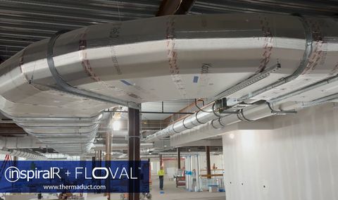 Round and Flat Oval KoolDuct by Thermaduct