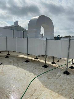 High Humidity Pool Ductwork Exterior Pool Ductwork