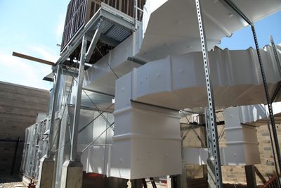 double wall ductwork outdoor preinsulated
