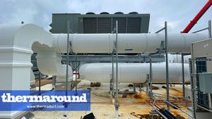Thermaduct R-12 round ductwork 