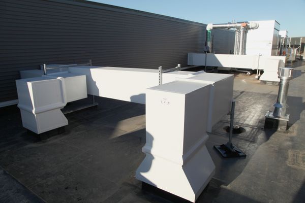 preinsulated rooftop double wall ductwork