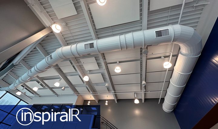 Painted Insulated Ductwork
