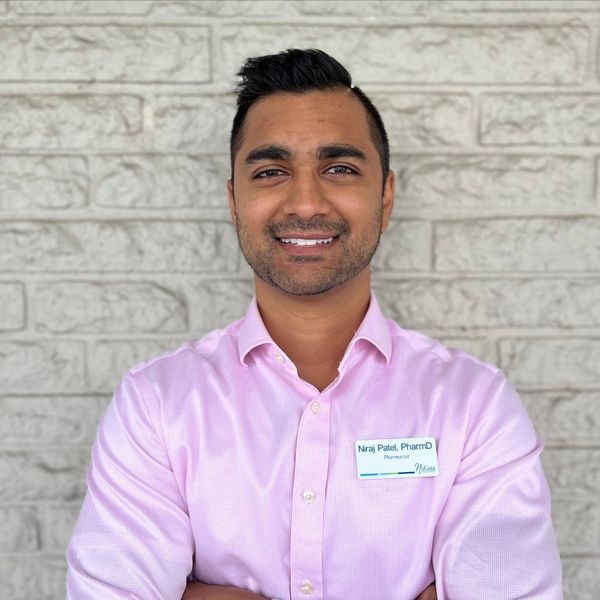 Niraj Patel, PharmD., MBA,  Infusion Pharmacist
