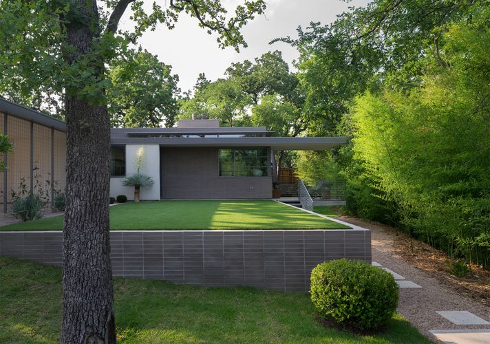 Austin Texas Mid Century Modern Home Architecture