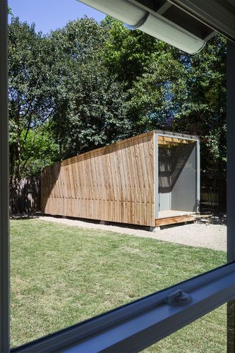 Modern Backyard Shed Design in Austin, TX