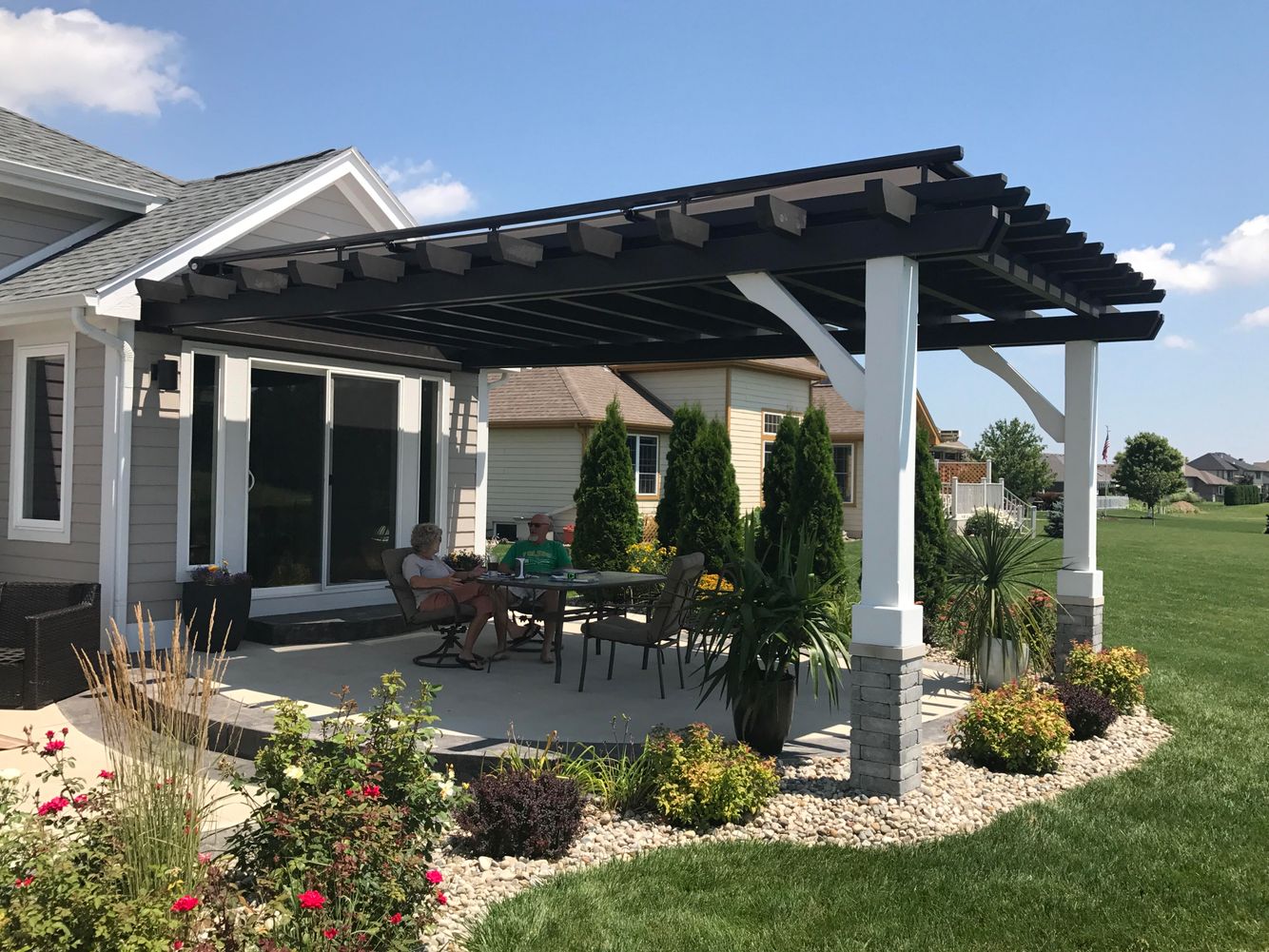 Pergola And Courtyard Power Covers - Elite Awnings and Sun Shades