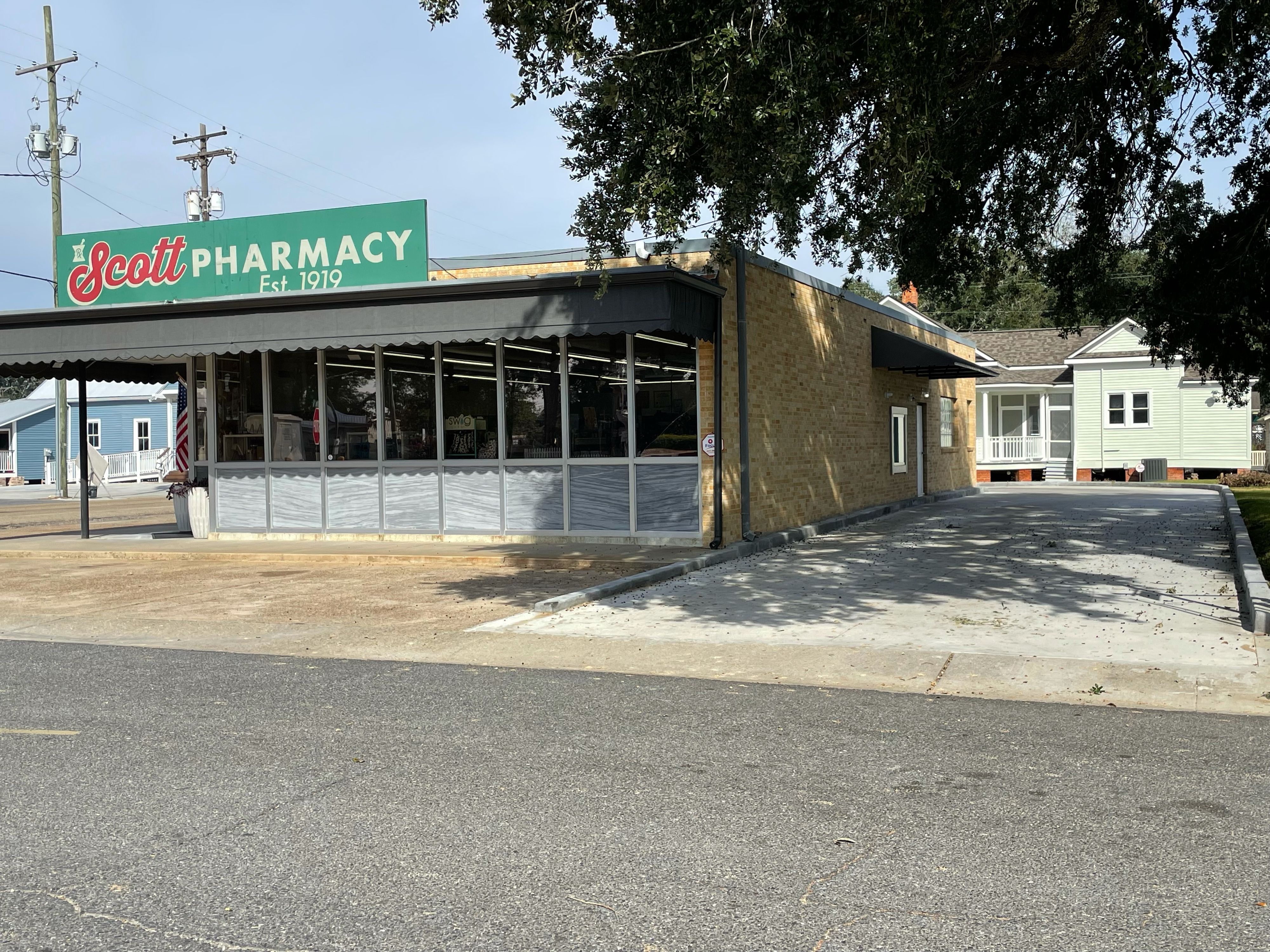 The same dedicated service, now with a drive-thru window. Come to Scott Pharmacy
