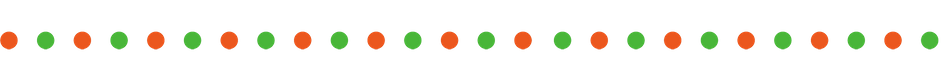 Orange and Green Dots