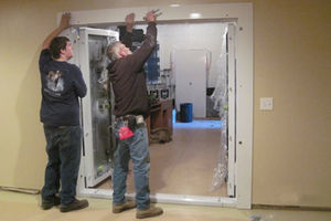 Vault Door Installation Smith's Security Safe