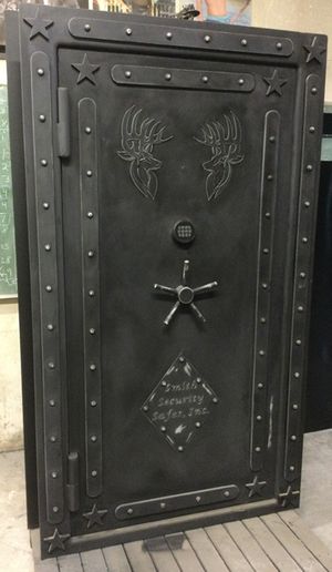 Deer Head Steampunk Vault Door