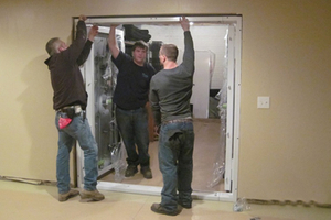 Vault Door Installation Smith's Security Safe