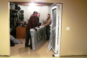 Vault Door Installation Smith's Security Safe