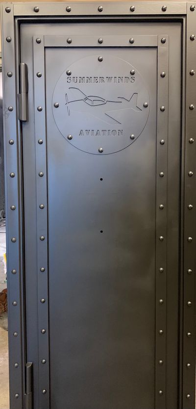 Aviation Steampunk Vault Door Custom