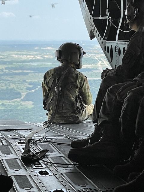 View from Helicopter