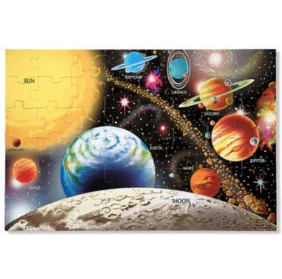 Solar System Floor Puzzle Solar System Floor