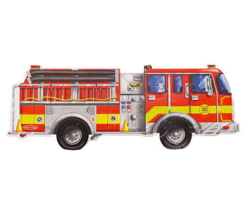 Giant Fire Truck Floor