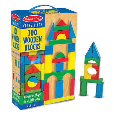 Wooden Block Set (100 pc)