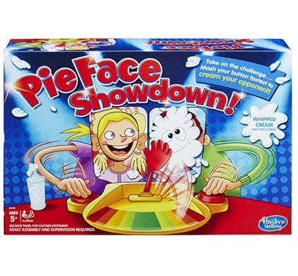 Pie Face Showdown Board Game Pie Face Showdown Board Game