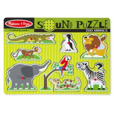Zoo Animals Sound Puzzle Zoo Animals Sound Puzzle