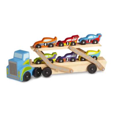 Mega Race Car Carrier Toy Mega Race Car Carrier