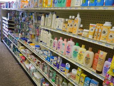 Pharmacy Shelves