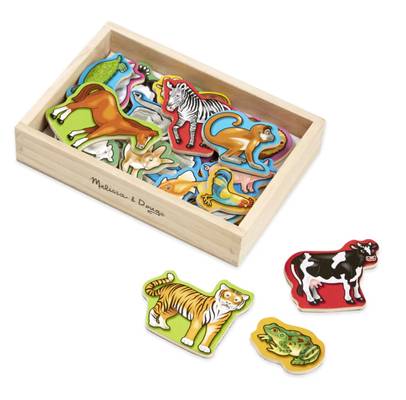 A Variety of Wooden Animal Magnets Wooden Animal Magnets