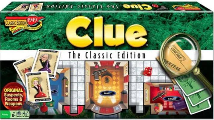 Clue Classic Board Game Clue Classic Board Game
