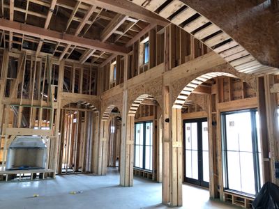 custom framing by Kirby Walls Custom Builders. kirby walls.com