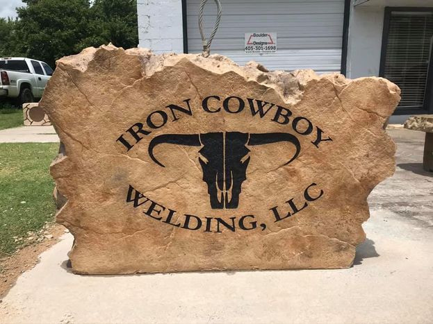 Stone signs for commercial use