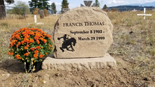 A wonderful upgrade to a headstone
