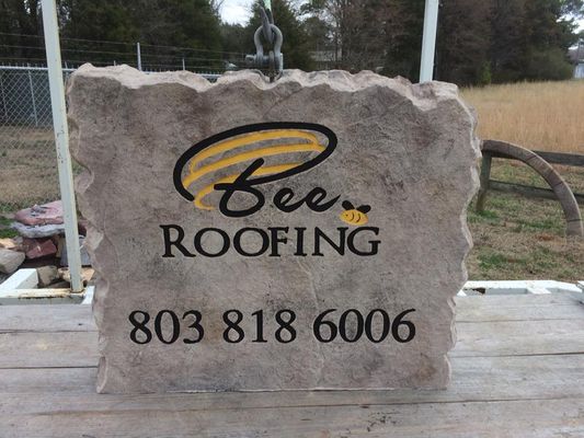 A sign as rock solid as your business Boulder signage for businesses