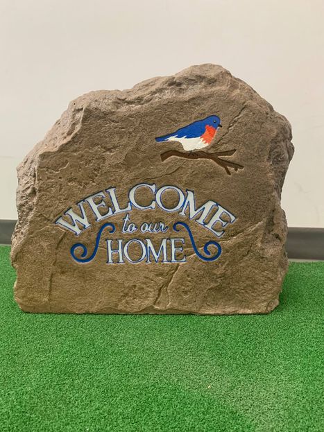 A welcome sign for your garden