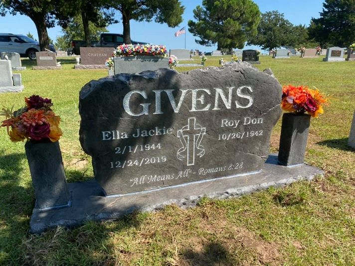 Place flowers at your loved one's grave with these specially designed headstones