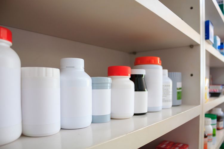 Medicine Bottles Over-The-Counter Medications