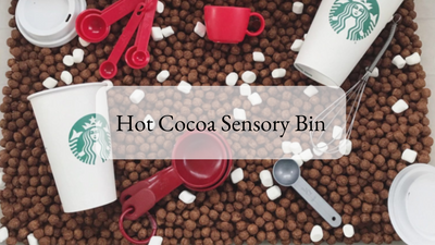 Hot Cocoa Sensory Bin Playgroup