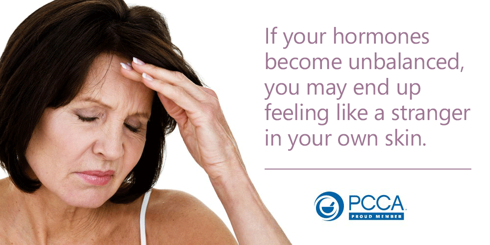 If your hormones become unbalanced, you may end up feeling like a stranger in your own skin.