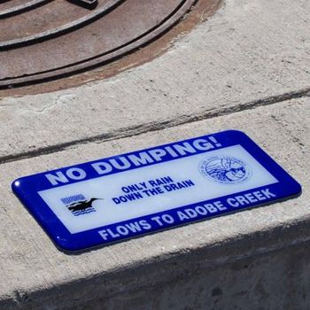 Storm Drain Sidewalk & Curb Markers - ACP International