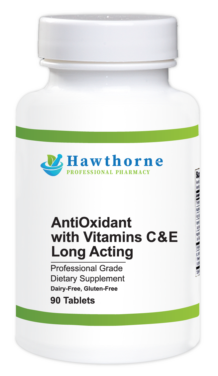 Hawthorne AntiOxidant with Vitamins C & E Long Acting