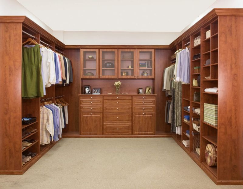 Corner Storage Solutions - Traditional - Closet - Chicago - by CLOSET  FURNISHINGS & CABINETRY
