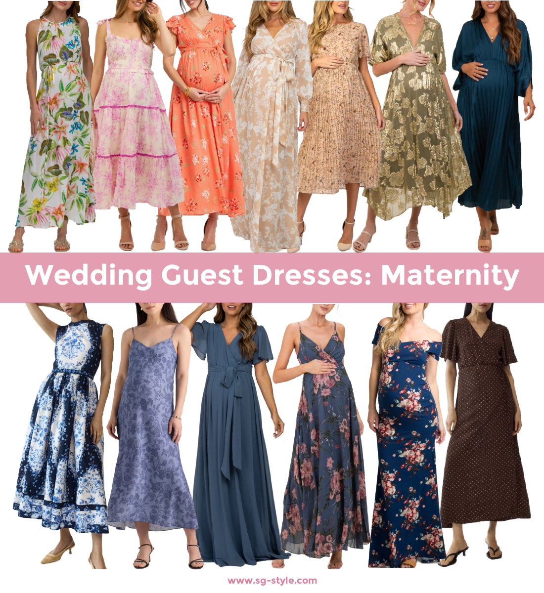Wedding Guest Dresses - Maternity _ Something GOod.png